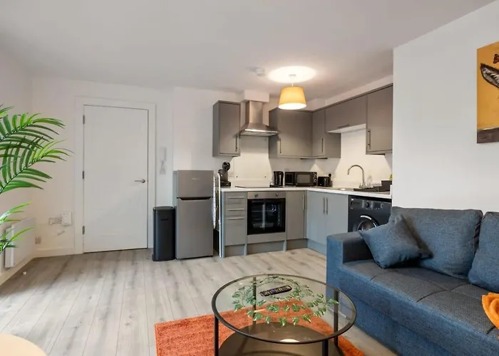 Contemporary 1 Bed Apartment -Belfast East Village